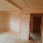 Фото готовых работ - Каркасный дом 9×9 м.