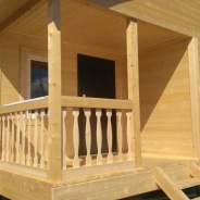 Фото готовых работ - Каркасная баня 6х6 м.