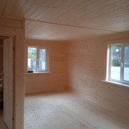 Фото готовых работ - Каркасный дом 7х7 м