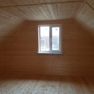 Фото готовых работ - Каркасный дом 6х6 м.