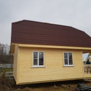 Фото готовых работ - Каркасный дом 6х6 м.