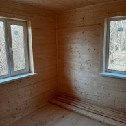 Фото готовых работ - Каркасный дом 7×8 м.