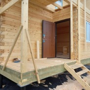 Фото готовых работ - Дом 6×8 м. из проф. бруса камерной сушки