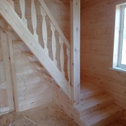 Фото готовых работ - Каркасный дом 6х7,5 м с мансардой (К-2)