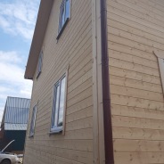 Фото готовых работ - Каркасный дом 7×8 м.