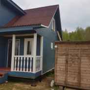 Фото готовых работ - Каркасный дом 9×7 м. + терраса 4.5×2.5 м. (К-15)