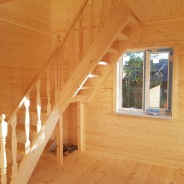 Фото готовых работ - Каркасный дом 6х8 м (Проект К-154)