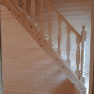 Фото готовых работ - Каркасный дом 7х9 м.