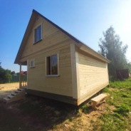 Фото готовых работ - Дом из проф. бруса камерной сушки 6х7 м. (Д-102)
