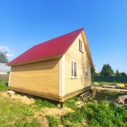 Фото готовых работ - Дом из проф. бруса камерной сушки 6х7 м. (Д-102)