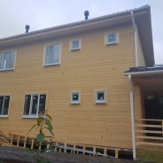 Фото готовых работ - Каркасный дом 7х9 м