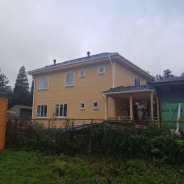Фото готовых работ - Каркасный дом 7х9 м