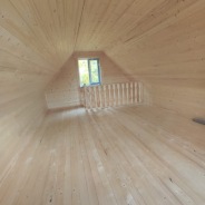 Фото готовых работ - Каркасный дом 6х6 м., с мансардой