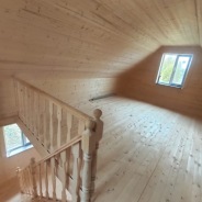 Фото готовых работ - Каркасный дом 6х6 м., с мансардой