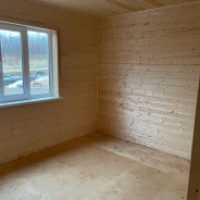 Фото готовых работ - Каркасный дом 8х9 м + терраса 2,5х8 м