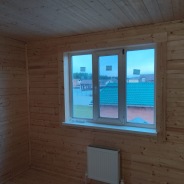 Фото готовых работ - Каркасный дом 9х8,5 м + терраса 5,5х2,5 м