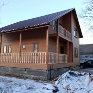 Фото готовых работ - Каркасный дом 10,15х9 м
