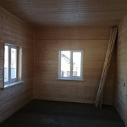 Фото готовых работ - Каркасный дом 9х9 м (Проект К-123)