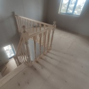 Фото готовых работ - Каркасный дом 8х9 м., в два этажа + открытая терраса