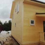 Фото готовых работ - Каркасный дом 11х8 м