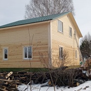 Фото готовых работ - Дом из профилированного бруса камерной сушки 11х7 м