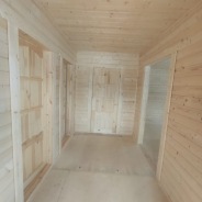 Фото готовых работ - Каркасный дом 7,5×9 м. (К-107)