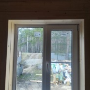 Фото готовых работ - Одноэтажный каркасный дом 10х18 м