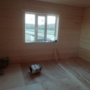 Фото готовых работ - Каркасный дом 6х8 м (Проект К-154)