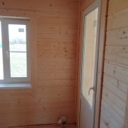 Фото готовых работ - Каркасный дом 6х8 м (Проект К-154)