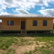 Фото готовых работ - Каркасный дом 10х12 м (Проект К-32)