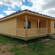 Фото готовых работ - Каркасный дом 10х12 м (Проект К-32)