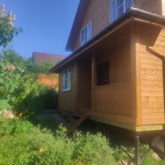 Фото готовых работ - Каркасный дом 9х7 м. (Проект К-155)