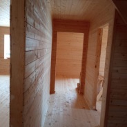 Фото готовых работ - Каркасный дом 8,5х8,5 м., с мансардой