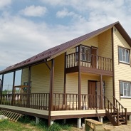 Фото готовых работ - Каркасный дом 9х9 м