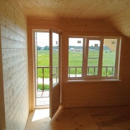 Фото готовых работ - Каркасный дом 9х9 м