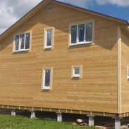 Фото готовых работ - Каркасный дом 7х9 м (К-158)