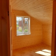 Фото готовых работ - Каркасный дом 9х9 м (Проект К-80)