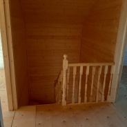 Фото готовых работ - Каркасный дом 9х9 м (Проект К-80)