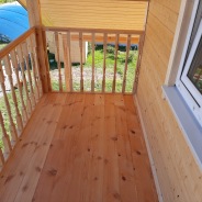 Фото готовых работ - Каркасный дом 9х9 м (Проект К-80)