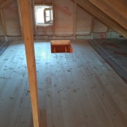 Фото готовых работ - Каркасный дом 9х9,5 м.