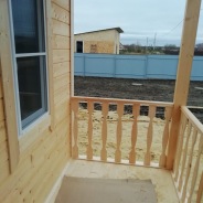 Фото готовых работ - Каркасный дом 8х11 м.