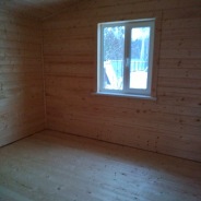 Фото готовых работ - Каркасный одноэтажный дом 6х8 м 