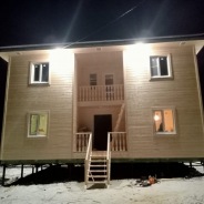Фото готовых работ - Каркасный дом 10х9 м (К-77)