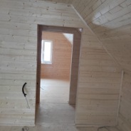 Фото готовых работ - Каркасный дом 6х8 м., с мансардой