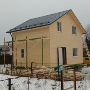 Фото готовых работ - Каркасный дом 6х8 м
