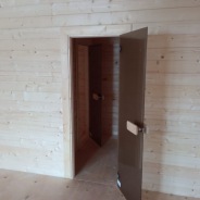 Фото готовых работ - Баня из проф. бруса камерной сушки 10,0 х 6,0 м