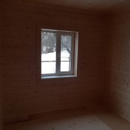 Фото готовых работ - Одноэтажный каркасный дом 9х12 м.