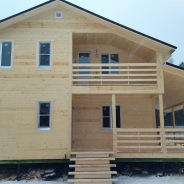 Фото готовых работ - Каркасный дом 11,5 х 8,5 м (К-162)