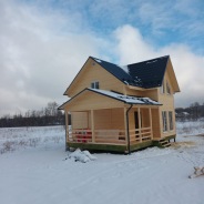 Фото готовых работ - Каркасный дом 9х7,5 м (К-193)