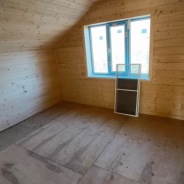 Фото готовых работ - Каркасный дом 8,0 х 9,0 м (К-166)